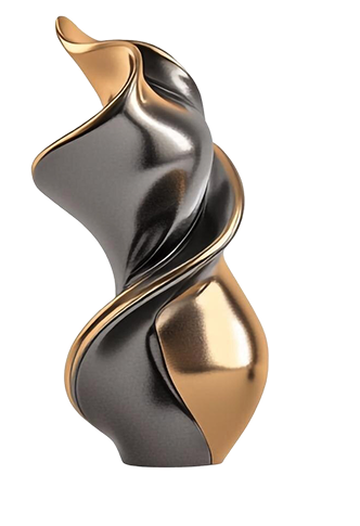 Stone Grey Modern Vase