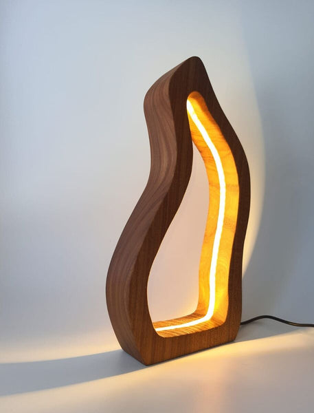 Classic Wood Table Lamp